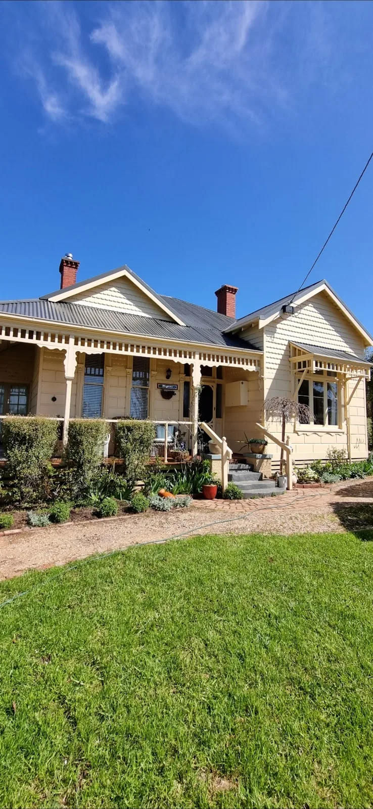 Freshly painted home